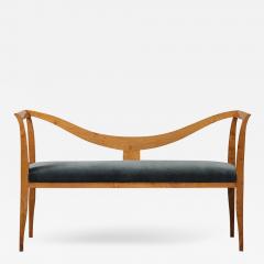 Emilio Lancia Sculptural Upholstered Bench by Emilio Lancia - 3797236