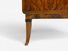 Emilio Lancia attr Italian Modern Walnut Root Brass Commode Italy 1930s - 4244167
