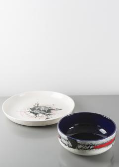 Emilio Scanavino Pair of Ceramic Centerpieces by Emilio Scanavino for Cedit - 4724339