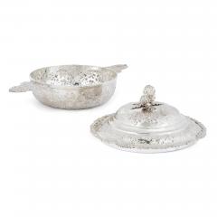 Emille Delaire Pair of 19th century French silver cuelle by Delaire - 3446595