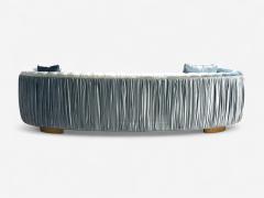 Emma Curved Sofa by Haute House for Neiman Marcus Hardwood Velvet - 4342122