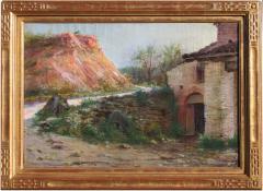 Emma Lampert Cooper Landscape with Stone Building - 3986792