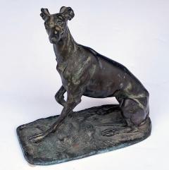 Emmanuel Fremiet A Well Executed Bronze Greyhound Possibly by Emmanuel Fremiet - 683398