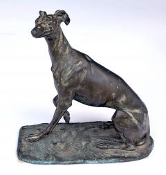 Emmanuel Fremiet A Well Executed Bronze Greyhound Possibly by Emmanuel Fremiet - 683399