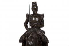 Emmanuel Fremiet Soldier on Horseback bronze sculpture Emmanuel Fremiet French 1824 1910  - 727526