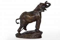 Emmanuel Fremiet Young Trapped Elephant sculpture Emmanuel Fremiet French 1824 1910  - 763651