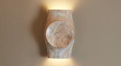 Emmanuel Levet Stenne Kuros pink marble wall light by Emmanuel Levet Stenne - 3429552