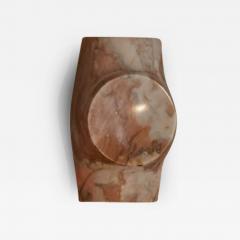 Emmanuel Levet Stenne Kuros pink marble wall light by Emmanuel Levet Stenne - 3431229