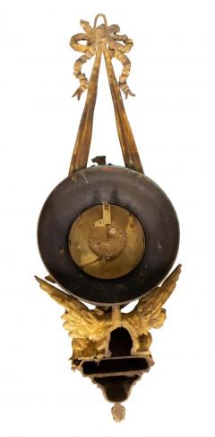 Empire Bronze and Ormolu Cartel Clock by Bailly Paris - 4131043