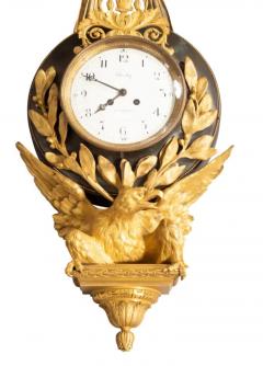 Empire Bronze and Ormolu Cartel Clock by Bailly Paris - 4131053