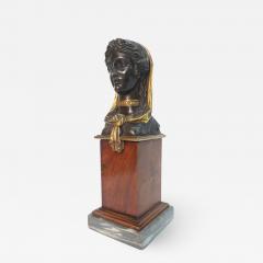 Empire Gilt and Patinated Bronze Sculpture - 2641629