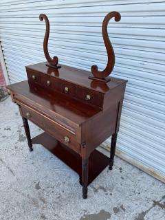 Empire Revival Biedermeier Style Mahogany Vanity without mirror - 4375823