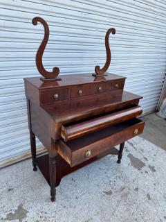 Empire Revival Biedermeier Style Mahogany Vanity without mirror - 4375824