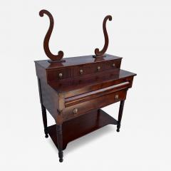 Empire Revival Biedermeier Style Mahogany Vanity without mirror - 4379350