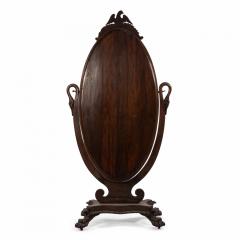 Empire Style Cheval Mirror with Zoomorphic Details - 1398129