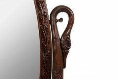 Empire Style Cheval Mirror with Zoomorphic Details - 1398130