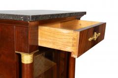 Empire Style Mahogany Bookcase - 4292704