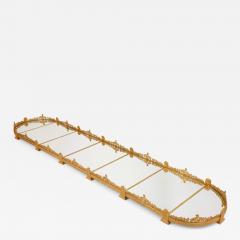 Empire style gilt bronze and mirror surtout de table centrepiece - 3225019