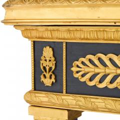Empire style lapis lazuli and ormolu coffee table - 4584927