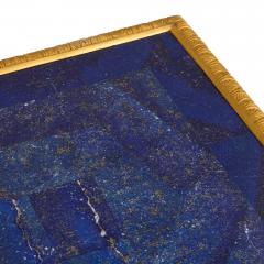 Empire style lapis lazuli and ormolu coffee table - 4584930
