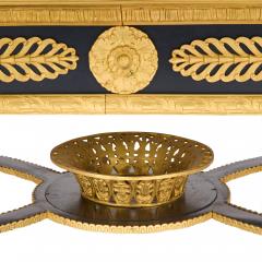 Empire style lapis lazuli and ormolu coffee table - 4584932