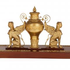 Empire style ormolu mounted mahogany antique centre table - 1548861
