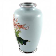 Enamel Cloisonn Vase with Chrystanthemums Japan c 1912 26 - 147082