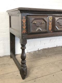 English 17th Century Charles II Oak low Dresser - 2022595