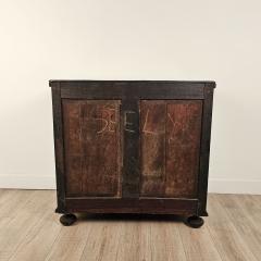 English 17th Century Jacobean Charles II Period Oak Paneled Chest of Drawers - 3399232