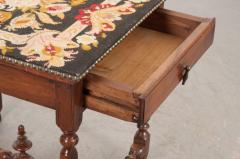 English 18th Century Jacobean Style Oak Side Table - 1058120