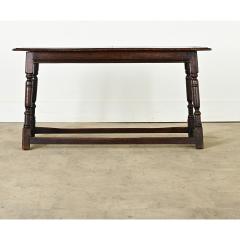 English 18th Century Oak Bench - 3896855