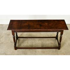 English 18th Century Oak Bench - 3896856