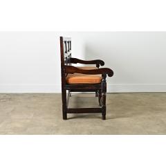 English 18th Century Oak Hall Bench - 4277677