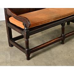 English 18th Century Oak Hall Bench - 4277678