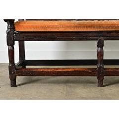 English 18th Century Oak Hall Bench - 4277680