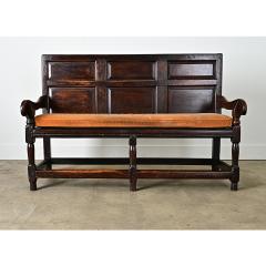 English 18th Century Oak Hall Bench - 4277681