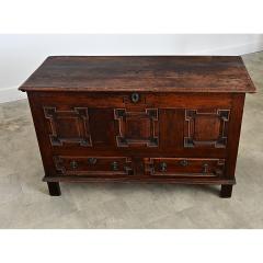 English 18th Century Oak Mule Chest - 4688221