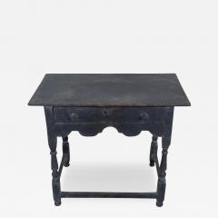 English 18th Century Painted Oak Side Table - 4681879