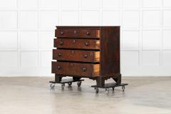 English 18thC Oak Chest Drawers - 4419997