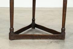 English 18thC Oak Cricket Table - 3621019