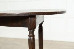 English 18thC Oak Cricket Table - 3621021