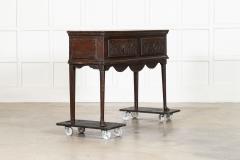 English 18thC Oak Dresser Base - 4394003