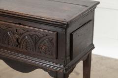 English 18thC Oak Dresser Base - 4394007