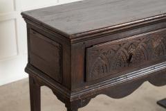 English 18thC Oak Dresser Base - 4394008