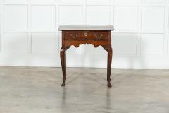 English 18thC Oak Low Boy Lamp Table - 3373310