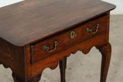 English 18thC Oak Low Boy Lamp Table - 3373311