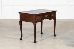 English 18thC Oak Low Boy Side Table - 4420068