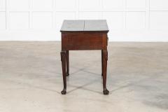 English 18thC Oak Low Boy Side Table - 4420075