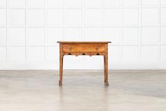 English 18thC Pine Low Boy Side Table - 4435837