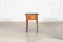 English 18thC Pine Low Boy Side Table - 4435840